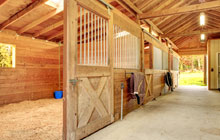 Lower Quinton stable construction leads